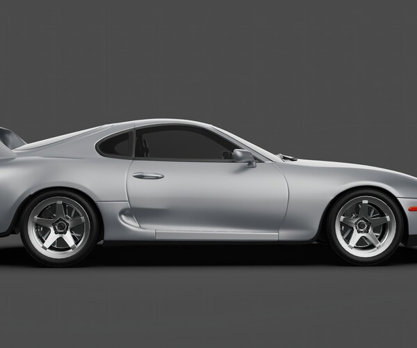 激レア　スタジオ サンシーロ　3Dレプリカ ArtStation - Toyota Supra 98 | Game Assets