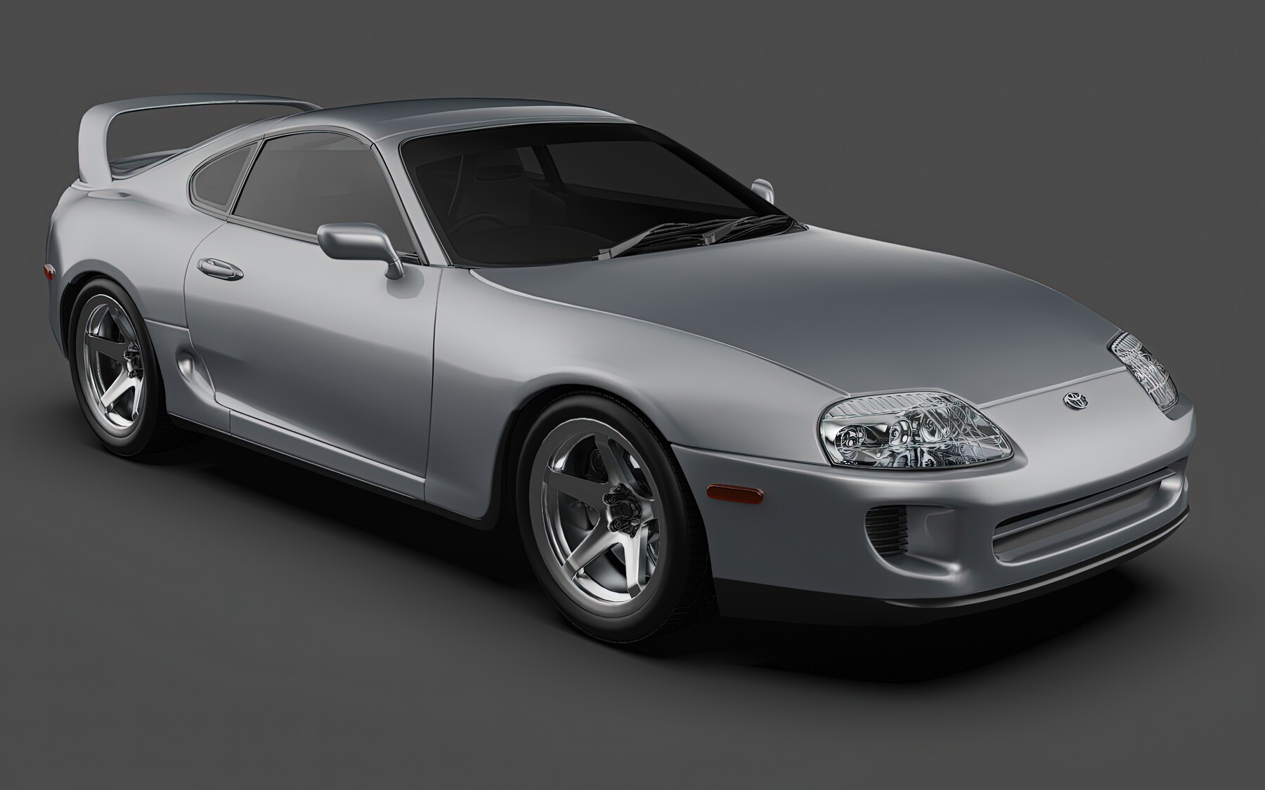 ArtStation - Toyota Supra 98 | Game Assets