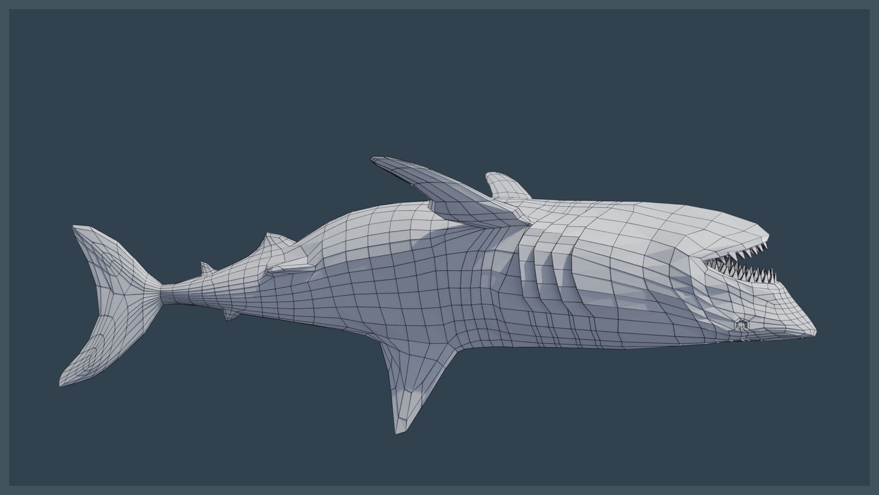 ArtStation Great White Shark Game Assets