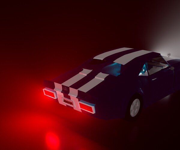 ArtStation Car Model Game Assets