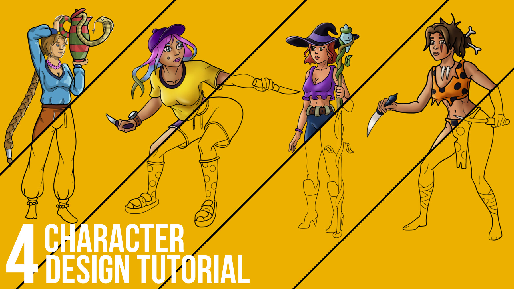 character concept art tutorial