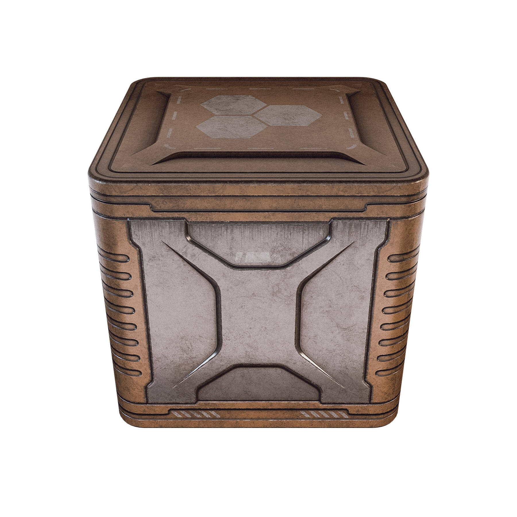 ArtStation Free Pak Scifi Container Game Resources