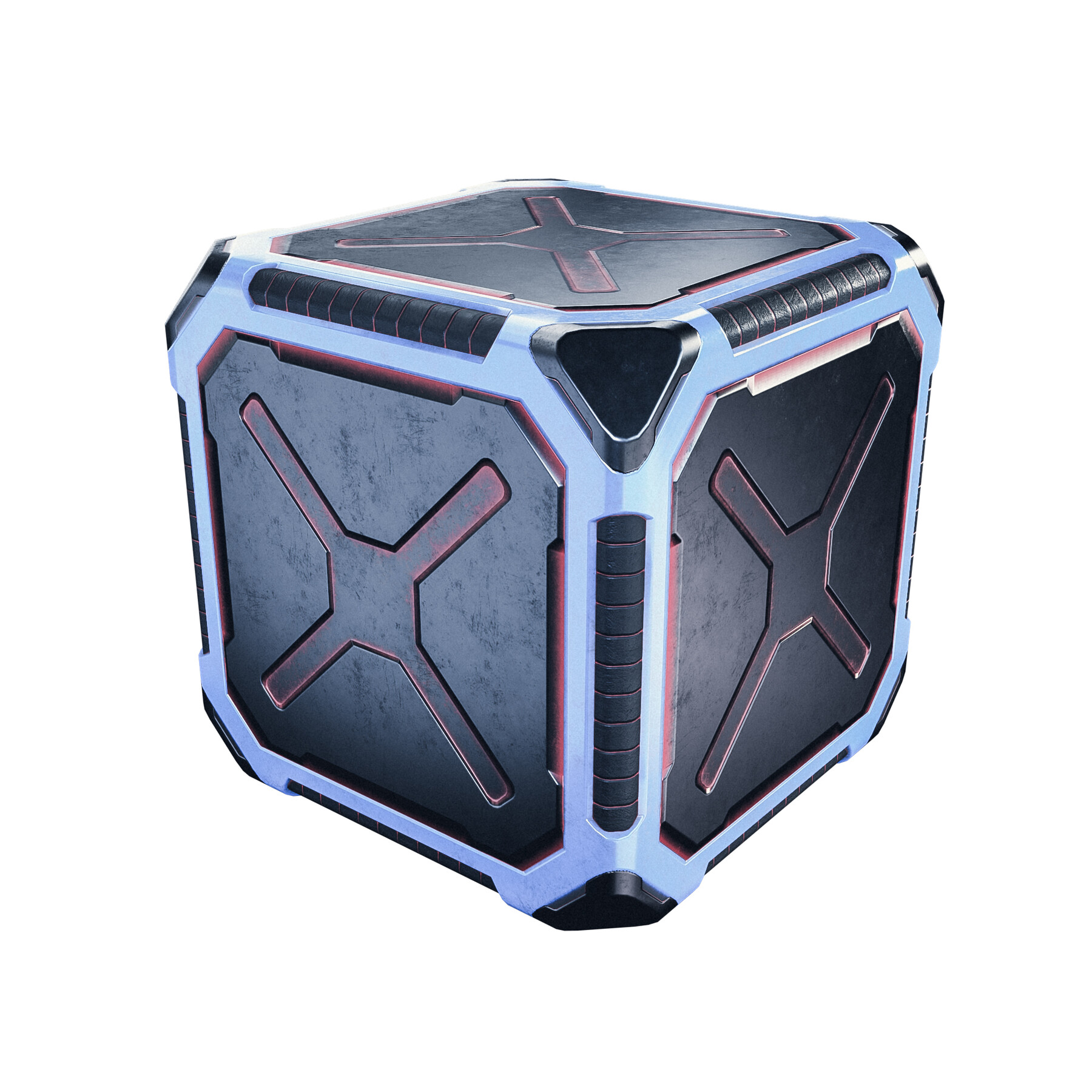 ArtStation Free Pak Scifi Container Game Resources