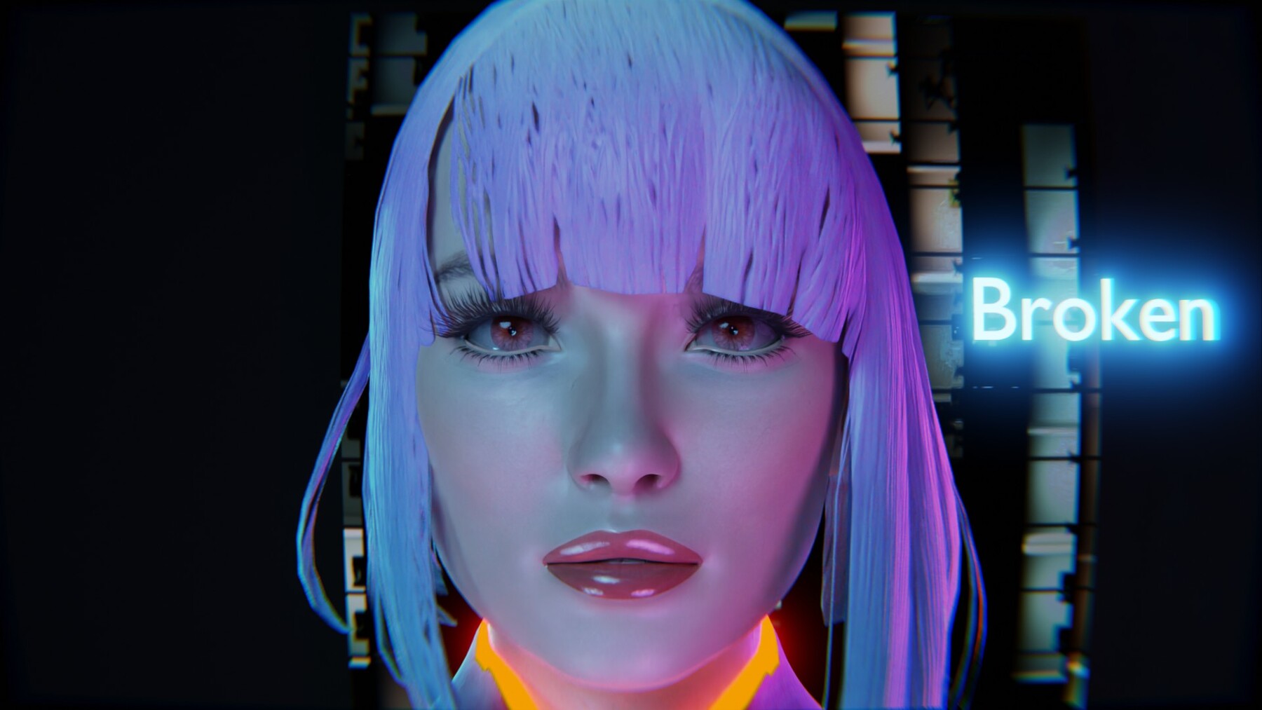 Cyber Girl Sci-Fi Modular Character in Characters - UE Marketplace