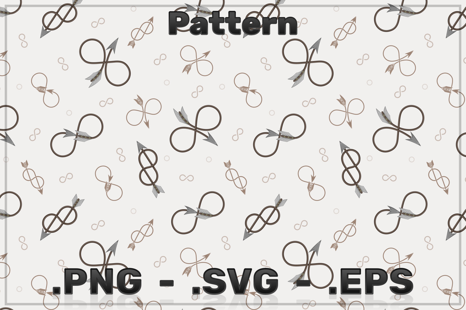 ArtStation - Vector Design Of Arrow In The Shape Of Infinity | Artworks