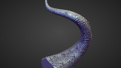 HORN45 high poly sculpt