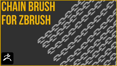 Chain brush for zbrush / IMM insert chain curve brush