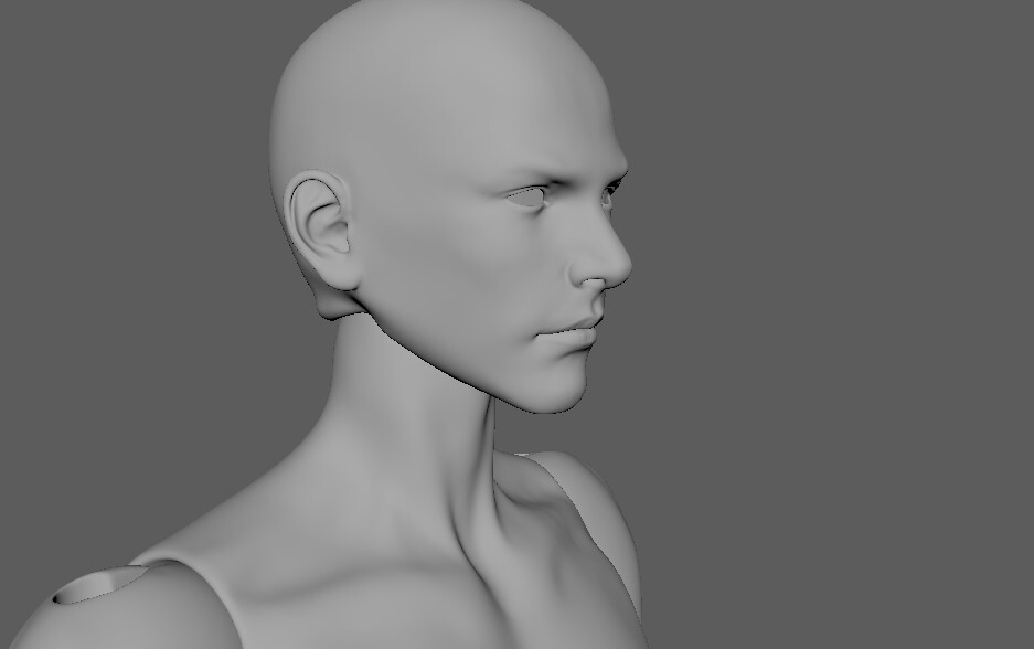 ArtStation BJD doll boy Brielle ball joint doll, 3D print model