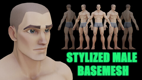 Stylized Male Basemesh