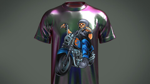 Tshirt Biker-Metaverse