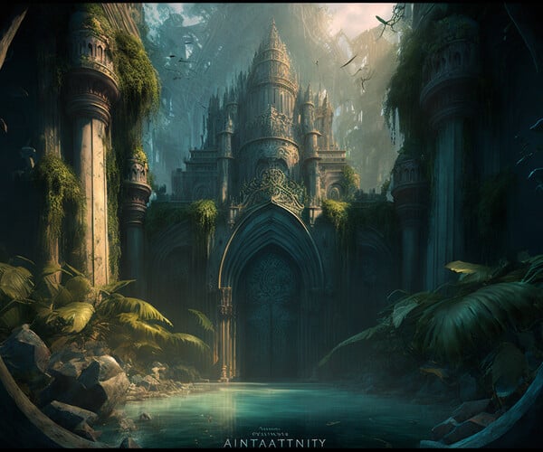 ArtStation - The lost city of Atlantis | Artworks