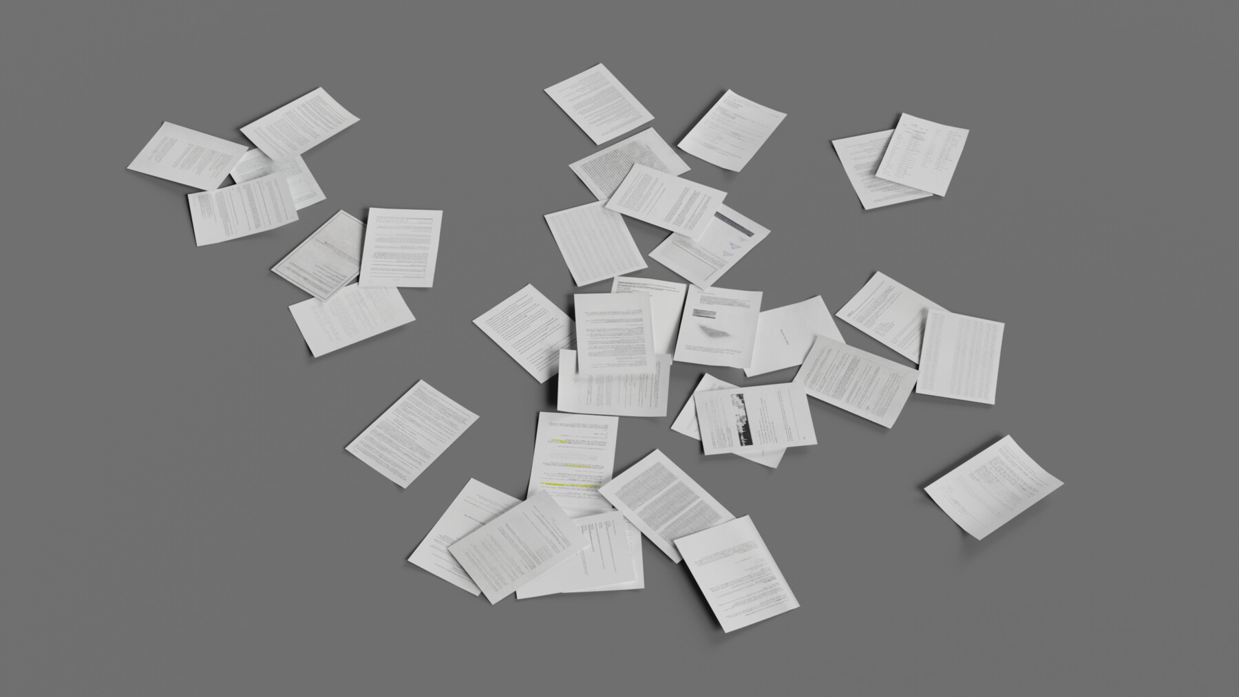 ArtStation Scattered Paper Game Assets artstation-scattered-paper-game-assets