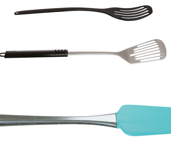 ArtStation Spatula 3D Model Set Game Assets