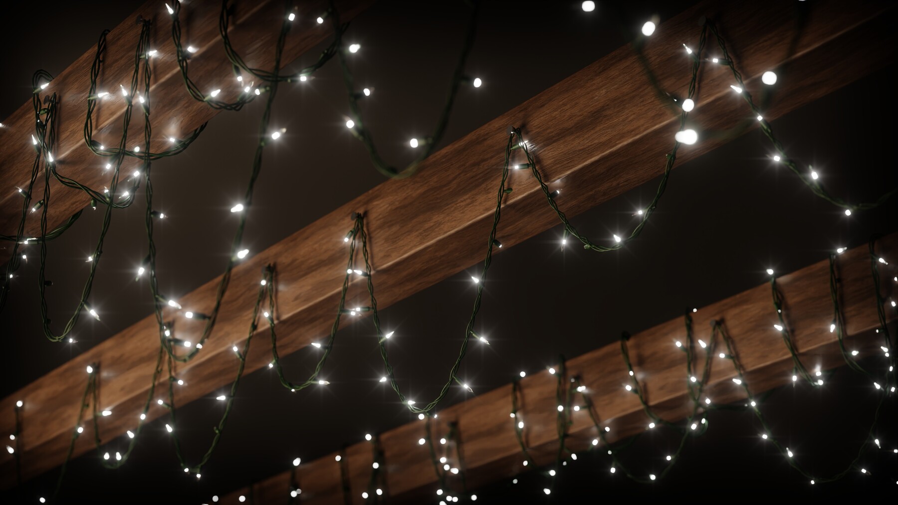 ArtStation Customizable Christmas Lights Geometry Nodes (Blender Customizable Christmas Lights