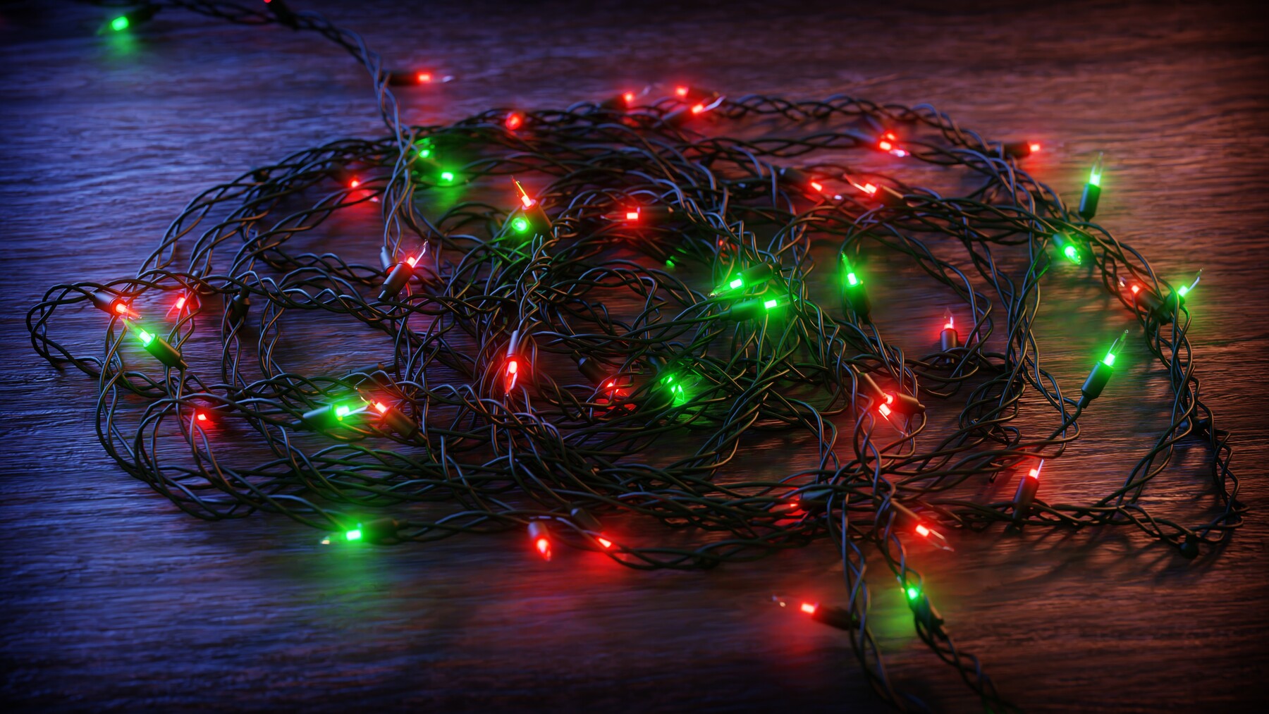 ArtStation Customizable Christmas Lights Geometry Nodes (Blender