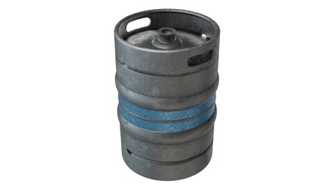 Beer Barrel 3D Model