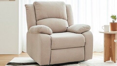 Aquatex Electric Recliner Sofa