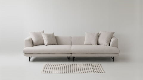 DK088 4-person sofa