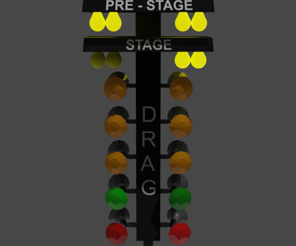 drag race light tree simulator