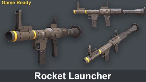 Rocket Launcher Game Ready 1