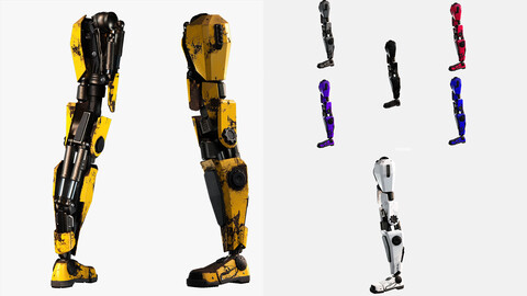 Robot Mech Legs