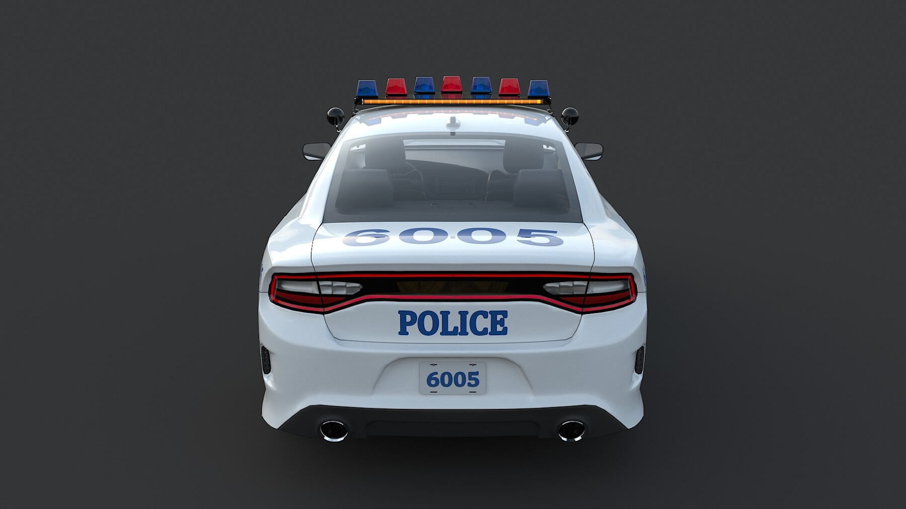 ArtStation - Dodge Charger New York Police Department NYPD | Game Assets