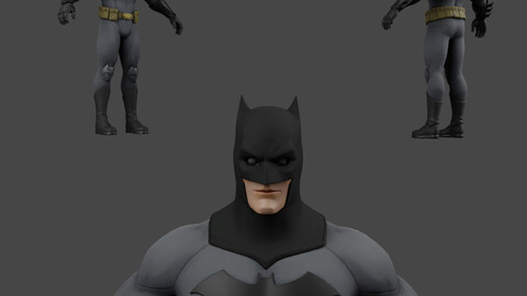 Batman Classic Lowpoly Rigged