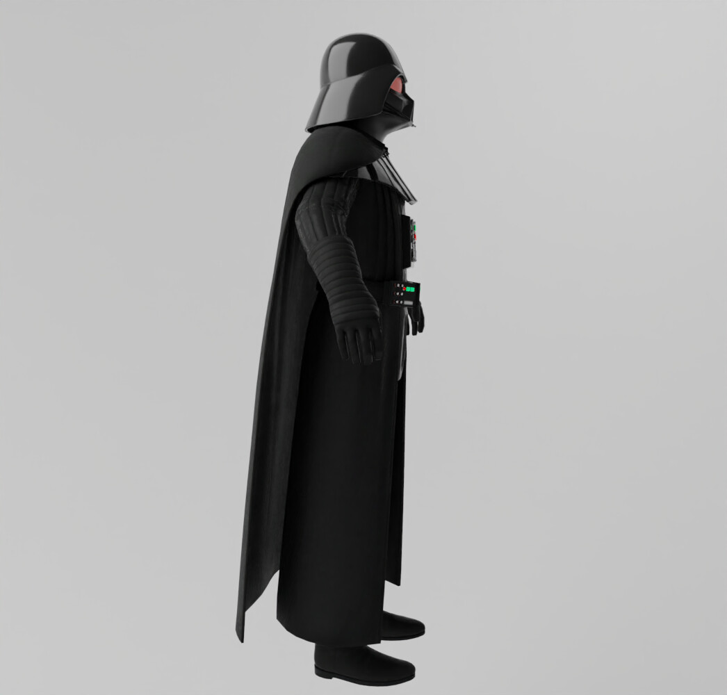 ArtStation - Darth Vader Lowpoly Rigged | Resources