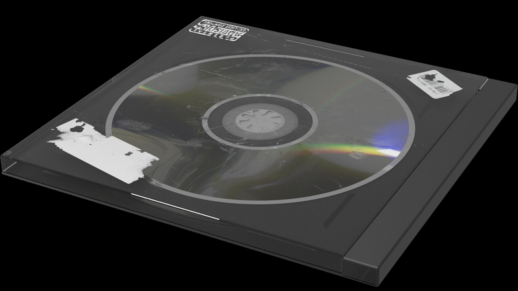 ArtStation CD case and CD Game Assets