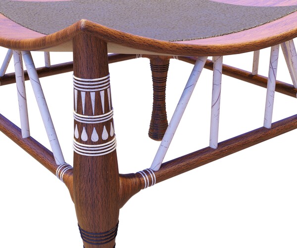 ArtStation Egyptian Furniture Kit Thebes Stool Resources