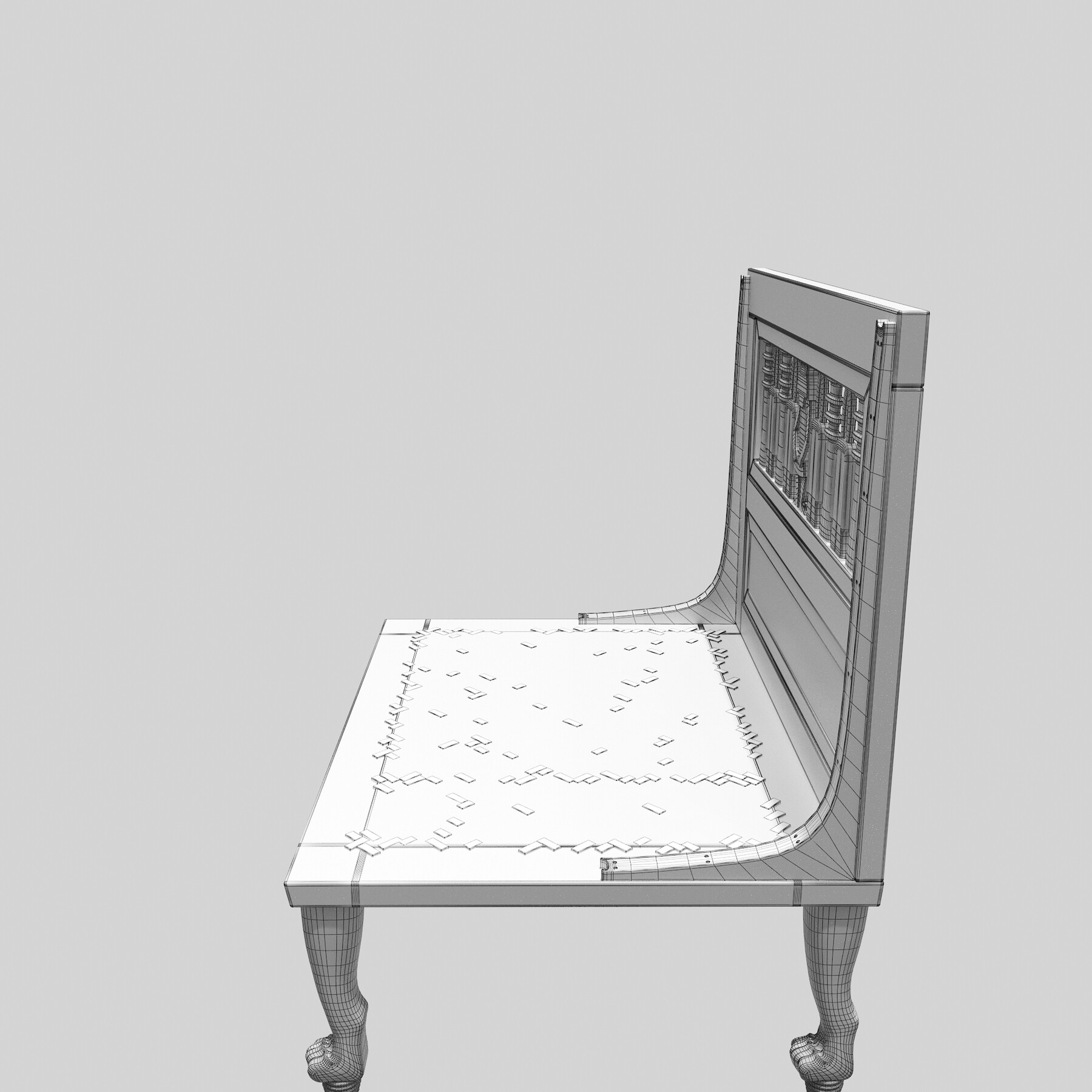 ArtStation Egyptian Furniture Kit Hatnefer's Chair Resources