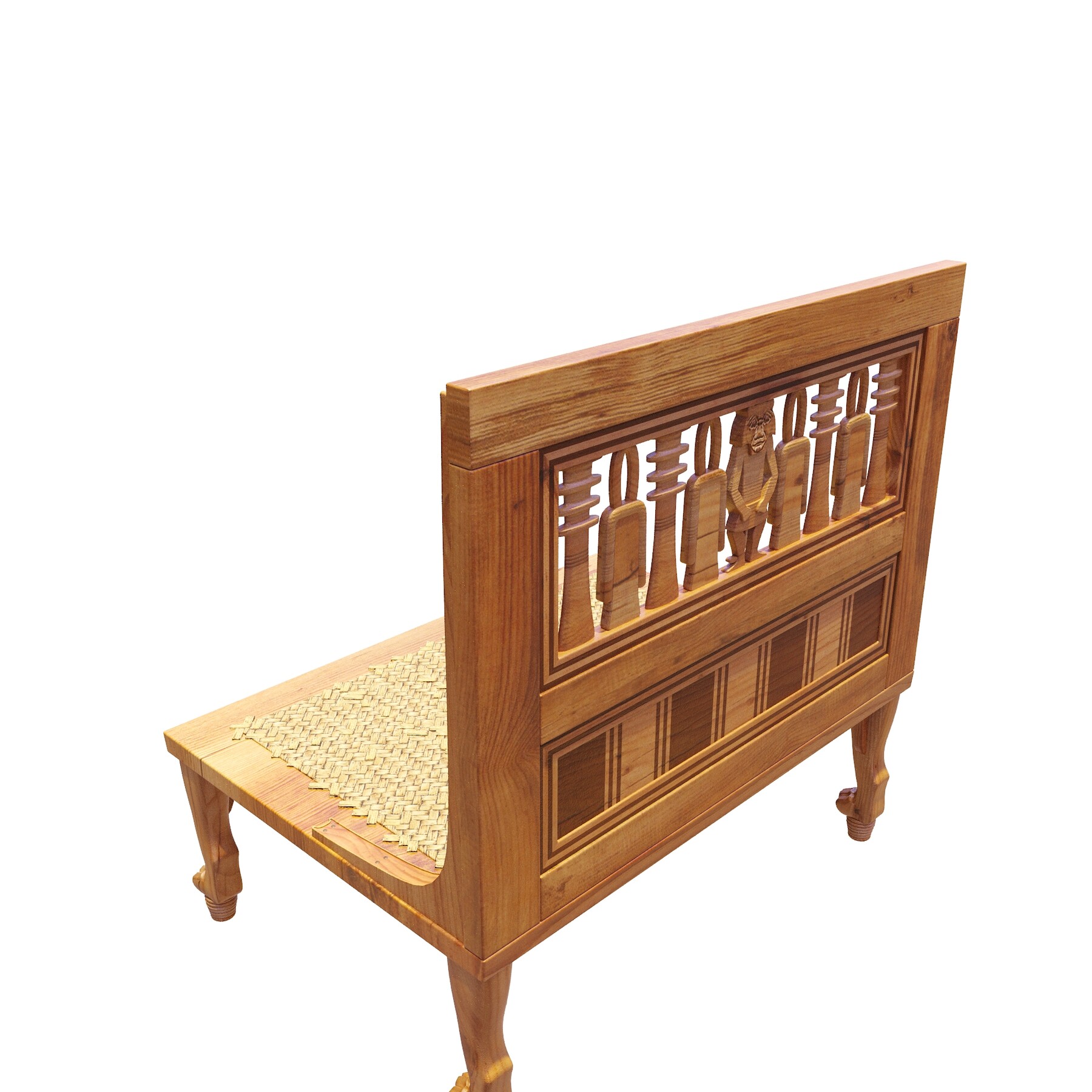 ArtStation Egyptian Furniture Kit Hatnefer's Chair Resources