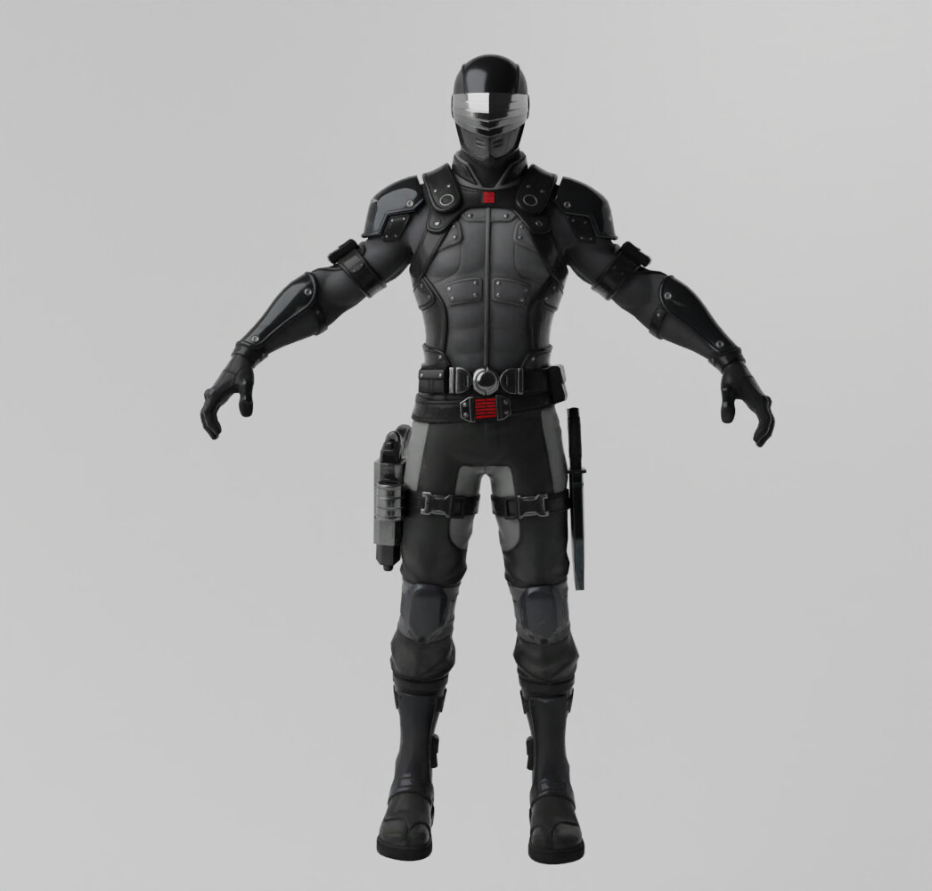 ArtStation - Snake Eyes Lowpoly Rigged | Resources