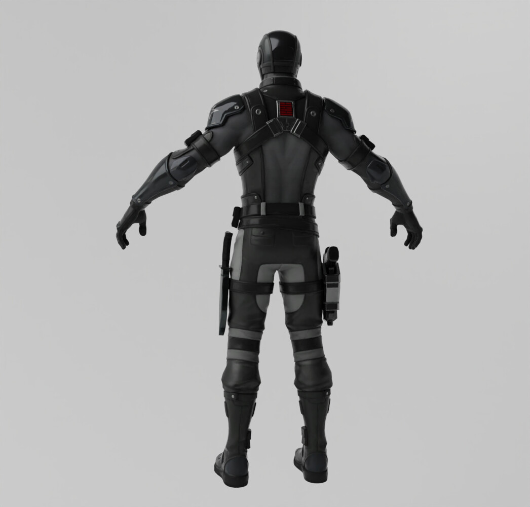 ArtStation - Snake Eyes Lowpoly Rigged | Resources