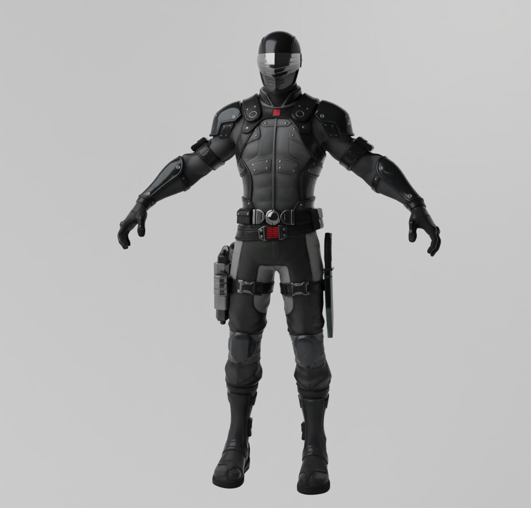 ArtStation - Snake Eyes Lowpoly Rigged | Resources