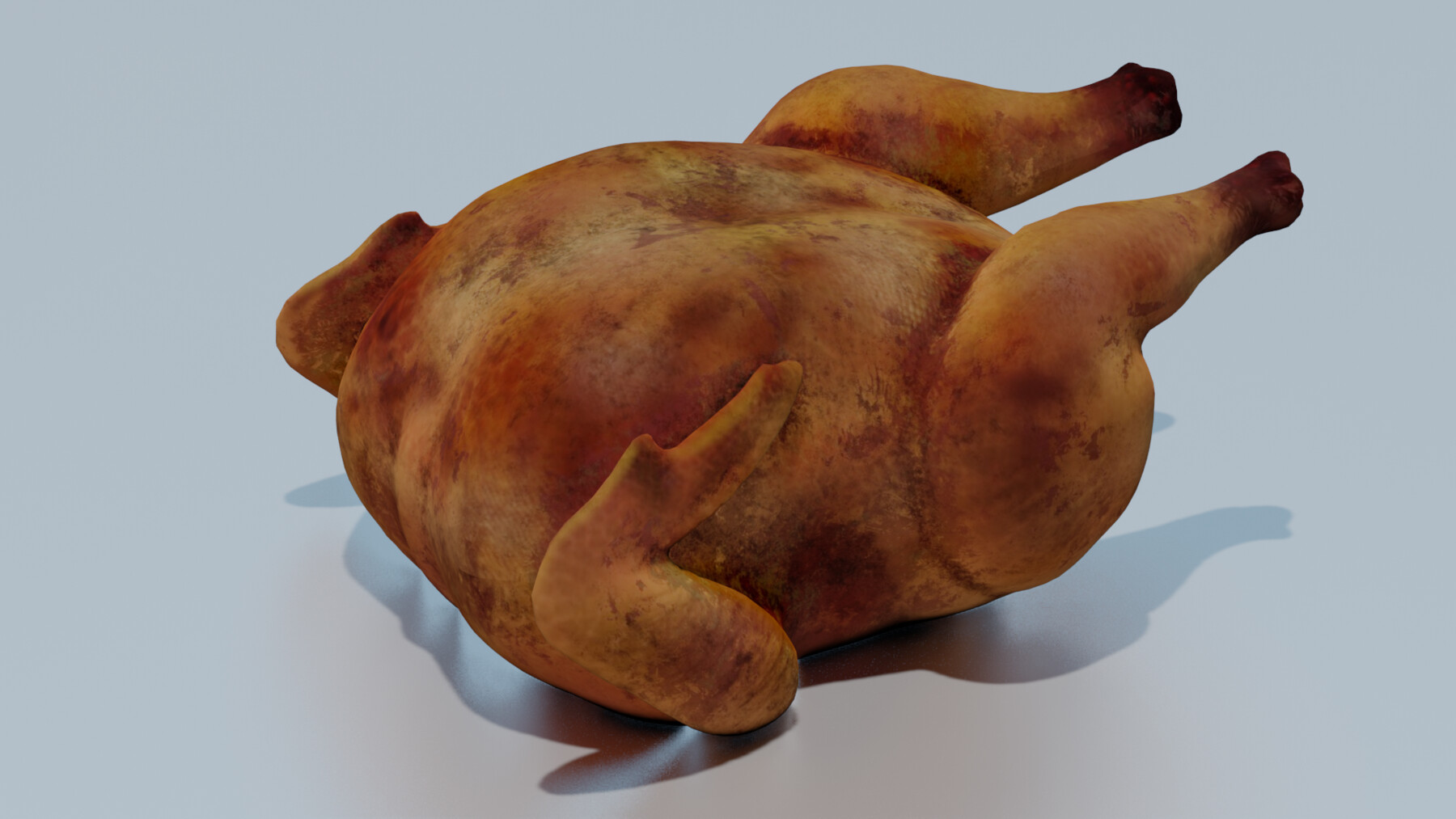 ArtStation - GRILLED CHICKEN FOOD LOW POLY GAME READY 3D MODEL | Game ...