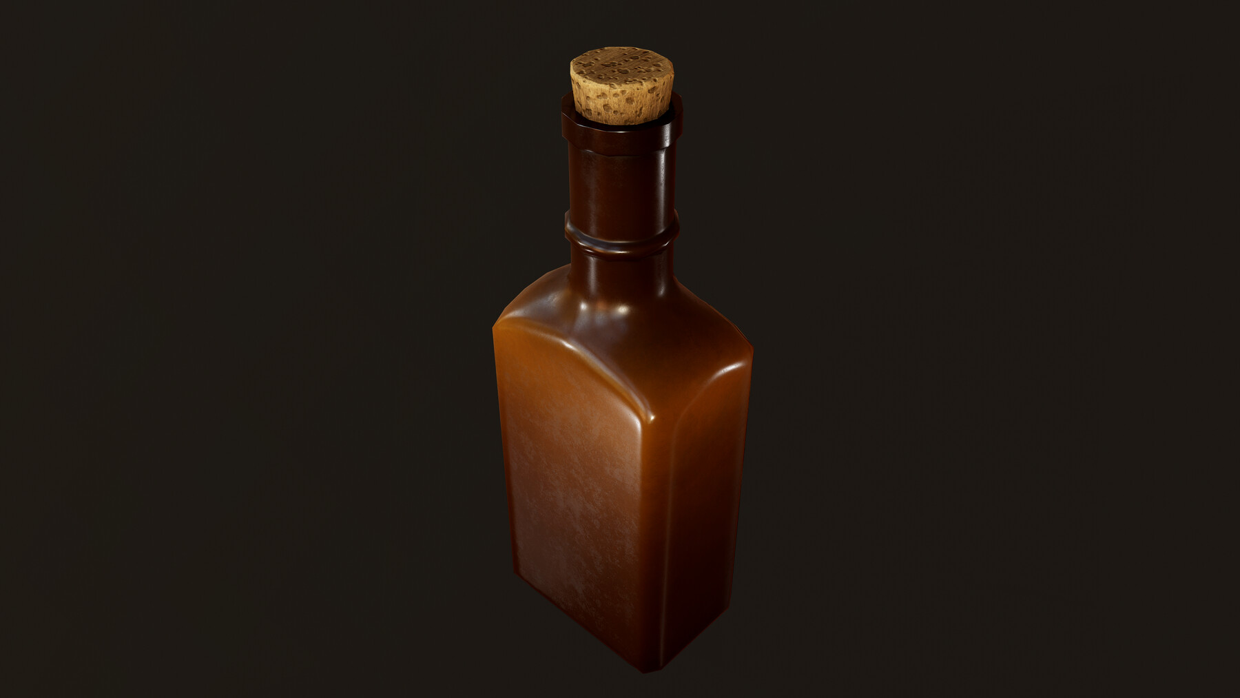 ArtStation - Amber Glass Pill Bottle