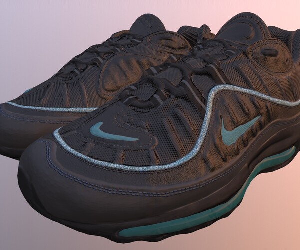 nike air max 98 black smoke grey