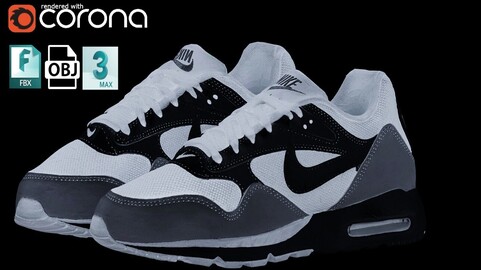 Nike Air Max Correlate Shoes Low-poly