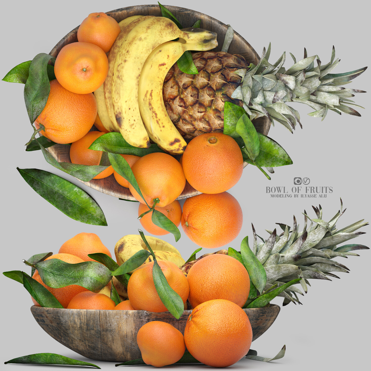 ArtStation - bowl of fruits | Game Assets