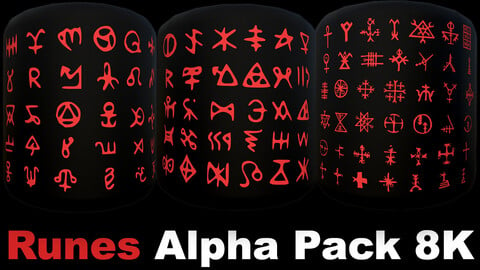 300+ Runes Alpha Pack 8K