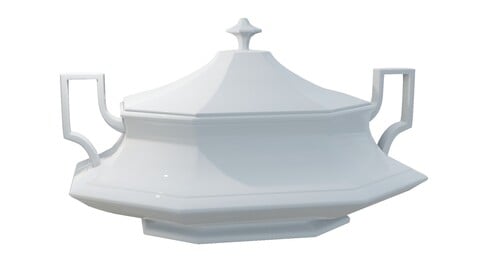 Serving Dish 3D Model