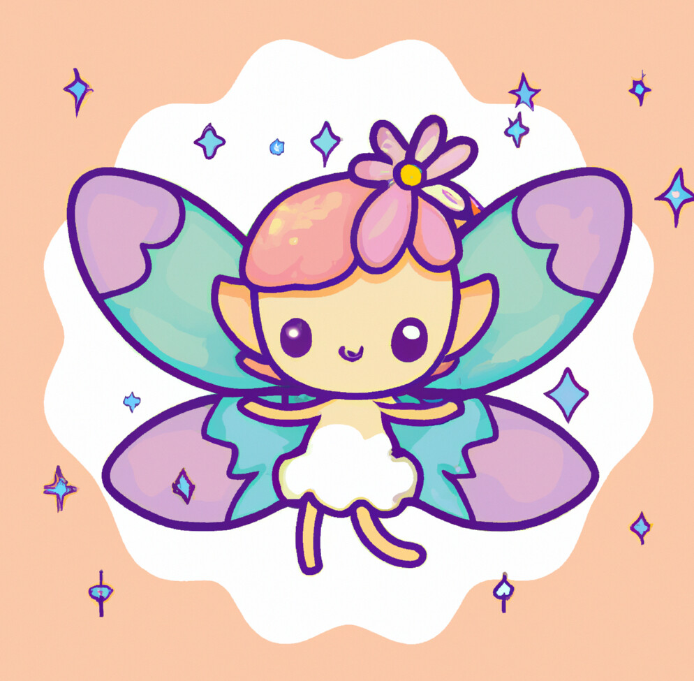 cute baby cartoon fairies
