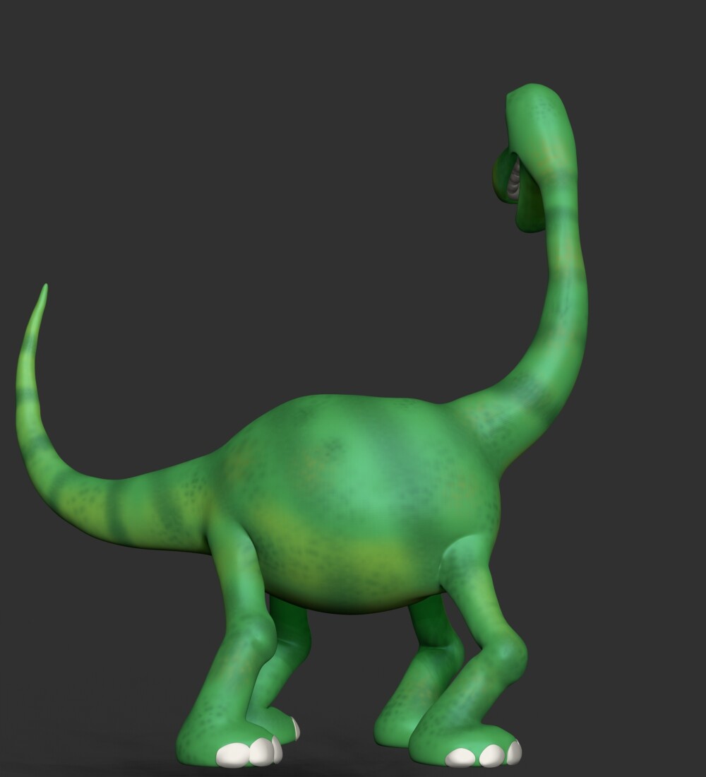 Bon bon art alro the good dinosaur