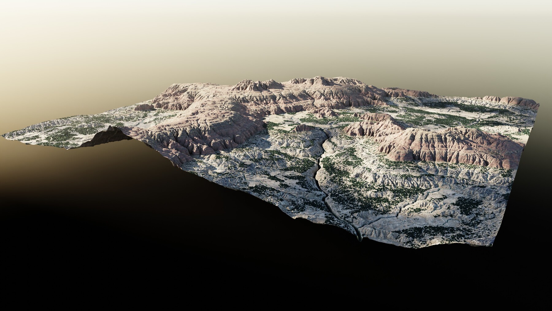 ArtStation - Arid Biome Terrain | Game Assets