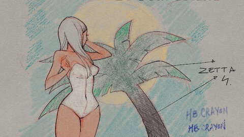 Lost Crayons ! by Scapefiend ( Free CSP brushes )