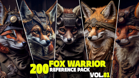 200 Fox Warrior Reference Pack Vol.01