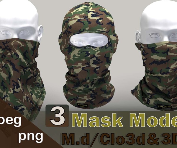 ArtStation - Three Mask Models (FREE) | Game Assets