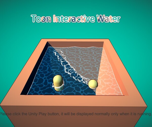 ArtStation - Unity Shader - Toon Interactive Water | Game Assets