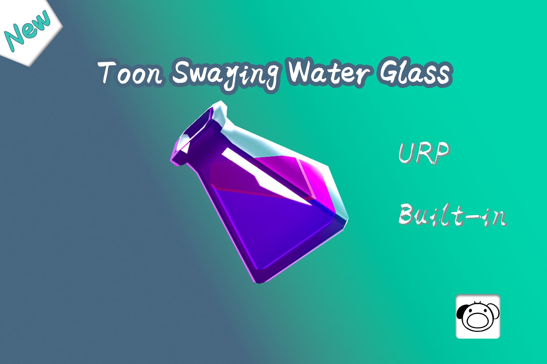 ArtStation - Unity Shader - Toon Swaying Water Glass | Game Assets